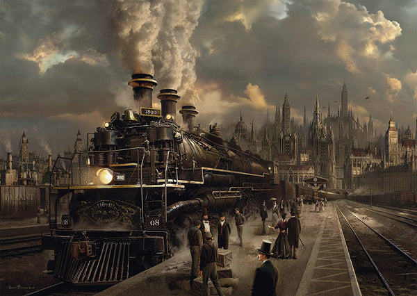 Schmidt - Locomotive Jigsaw Puzzle (1000 Pieces)