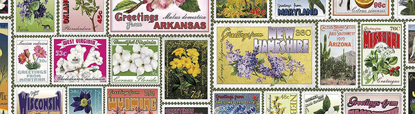 Ceaco - Stamps - Flowers Jigsaw Puzzle (1000 Pieces)