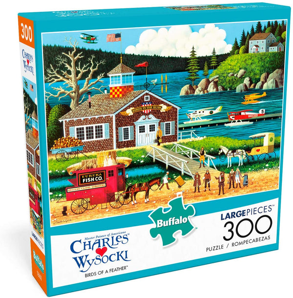 Buffalo Games - Charles Wysocki - Birds of a Feather - 300 Largepiece Jigsaw Puzzle