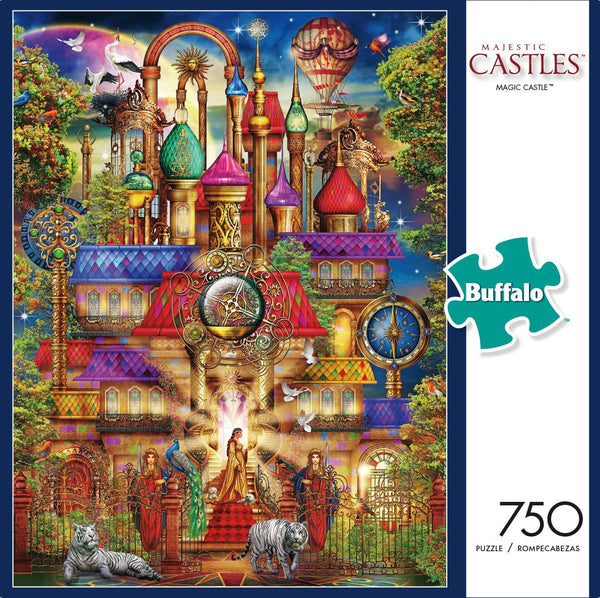 Buffalo Games - Majestic Magic Castle - 750 Piece Jigsaw Puzzle