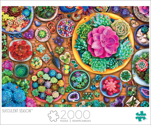 Buffalo Games - Succulent Season - 2000 Piece Jigsaw Puzzle