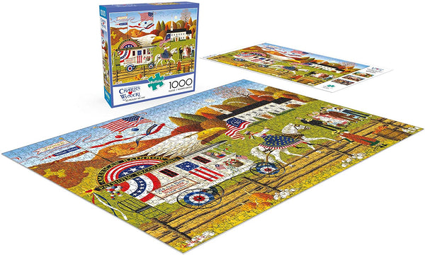 Buffalo Games - Charles Wysocki - So Proudly We Hail - 1000 Piece Jigsaw Puzzle