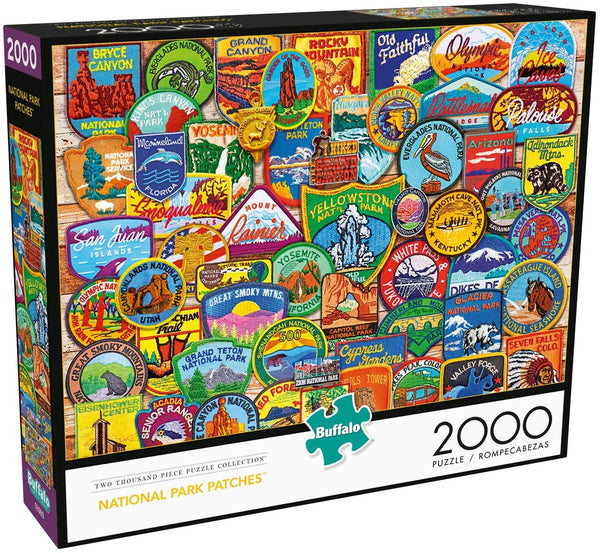 Buffalo Games - National Park Patches Jigsaw Puzzle (2000 Pieces)