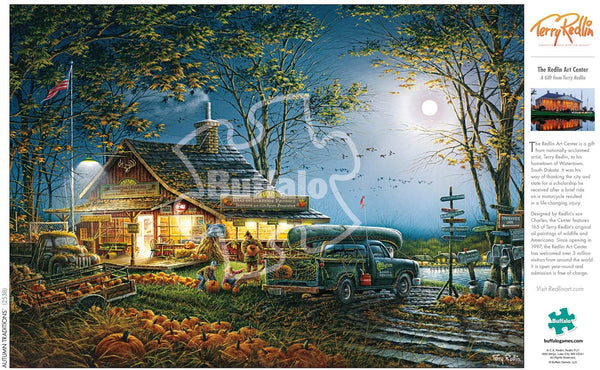 Buffalo Games - Terry Redlin - Autumn Traditions - 300 Large Piece Jigsaw Puzzle