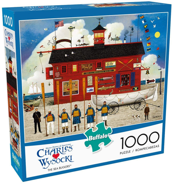 Buffalo Games - Charles Wysocki - The Sea Buglers - 1000 Piece Jigsaw Puzzle