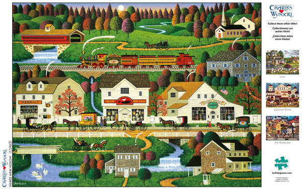 Buffalo Games - Charles Wysocki - Yankee Wink Hollow - 1000 Piece Jigsaw Puzzle