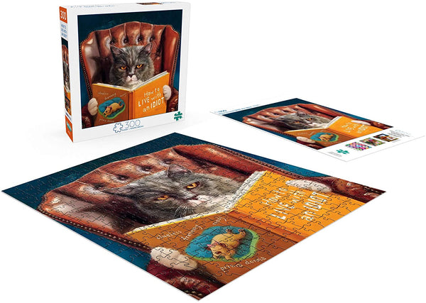 Buffalo Games - How to Live with an Idiot - 300 Large Piece Jigsaw Puzzle