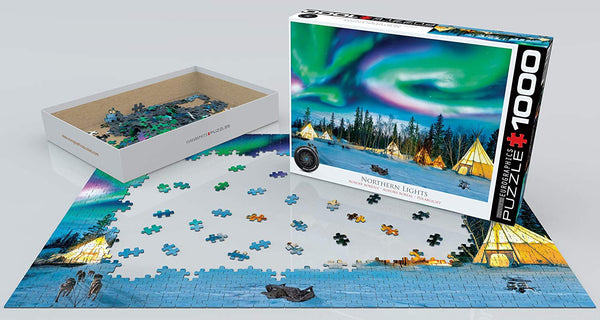 EuroGraphics Northern Lights - Yellowknife Puzzle, 1000-Piece