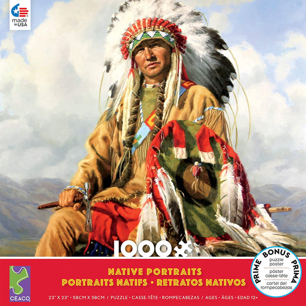 Ceaco Native Spirits - Heart of The Cloud Puzzle - 1000 Pieces