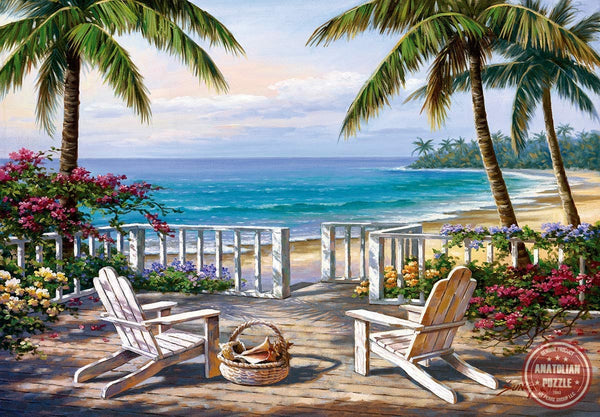 Anatolian - Coastal View Jigsaw Puzzle (500 Pieces)