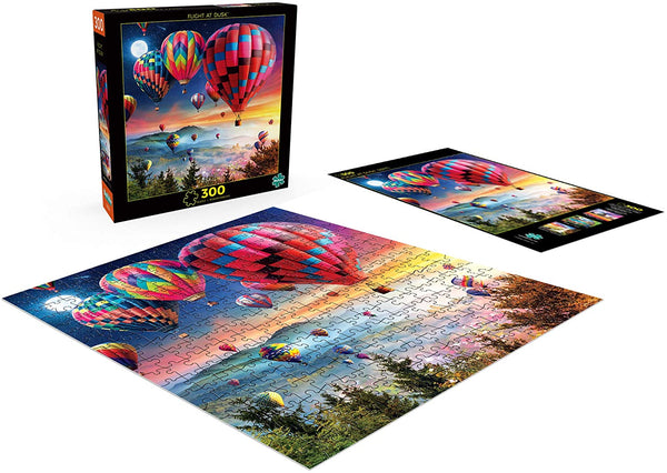 Buffalo Games - Flight at Dusk - 300 Large Piece Jigsaw Puzzle