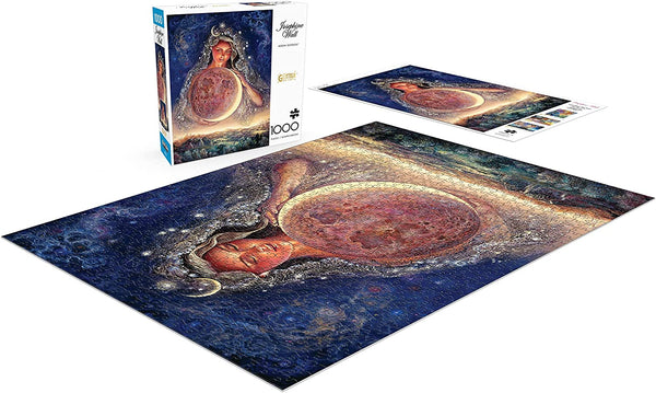 Buffalo Games - Josephine Wall - Moon Goddess (Glitter Edition) - 1000 Piece Jigsaw Puzzle