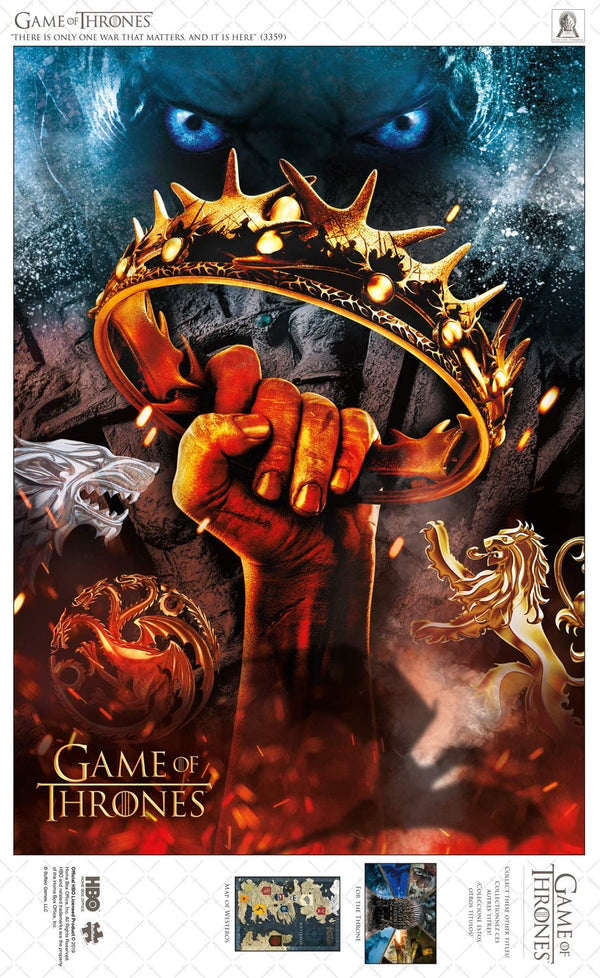 Buffalo Games - Game of Thrones - There is Only One War That Matters, It is Here - 500 Piece Jigsaw Puzzle