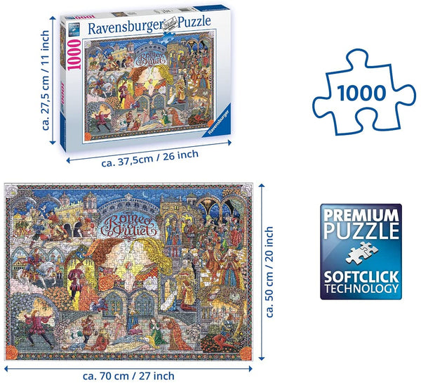 Ravensburger - Romeo & Juliet Jigsaw Puzzle (1000 Pieces)