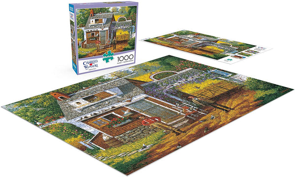 Buffalo Games - Charles Wysocki - Pigeon Pals - 1000 Piece Jigsaw Puzzle