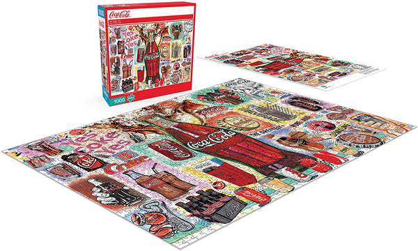 Buffalo Games - Coca-Cola - Yes Coke Yes! - 1000 Piece Jigsaw Puzzle