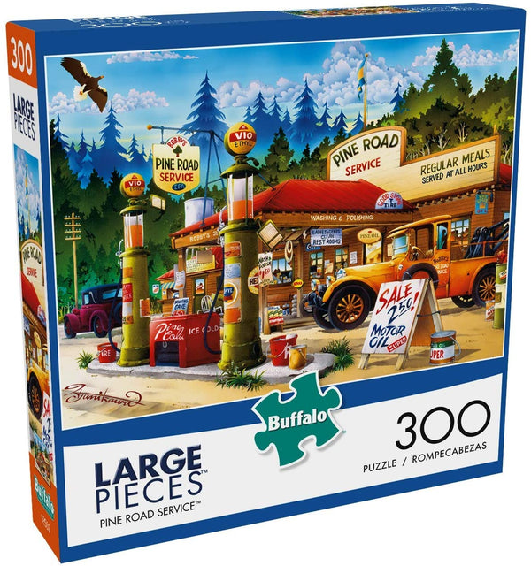 Buffalo Games - Pine Road Service - 300 Large Piece Jigsaw Puzzle