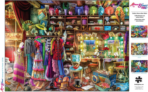 Buffalo Games - Aimee Stewart - Backstage at The Theater - 1000 Piece Jigsaw Puzzle