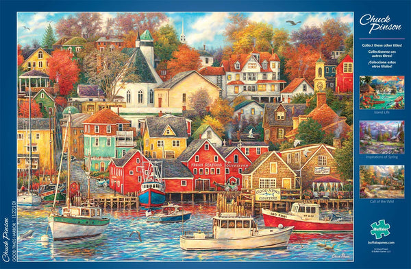 Buffalo Games - Good Times Harbor - 1000 Piece Jigsaw Puzzle