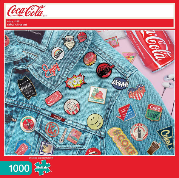 Buffalo Games - Coca-Cola - Stay Chill - 1000 Piece Jigsaw Puzzle