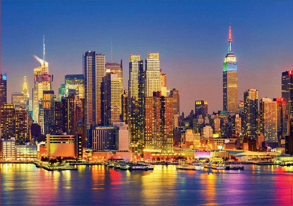 Educa - Manhattan at Night Jigsaw Puzzle (1500 Pieces)