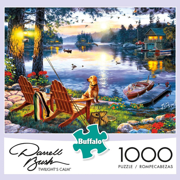Buffalo Games - Darrell Bush - Twillight's Calm - 1000 Piece Jigsaw Puzzle