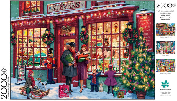 Buffalo Games - Christmas Toyshop - 2000 Piece Jigsaw Puzzle