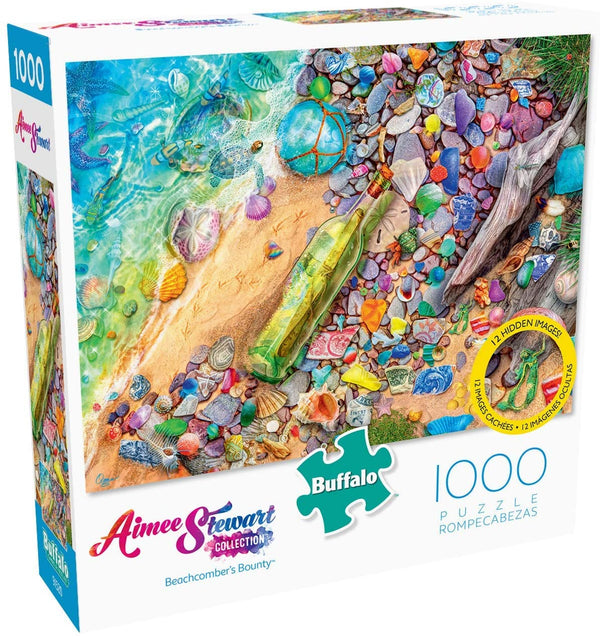 Buffalo Games - Aimee Stewart - Beachcomber's Bounty - 1000 Piece Jigsaw Puzzle