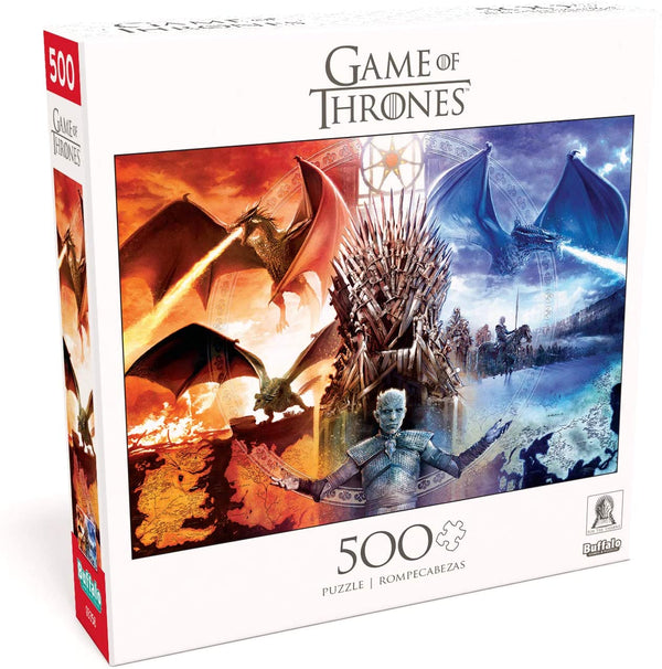 Buffalo Games - Game of Thrones - Fire & Ice - 500 Piece Jigsaw Puzzle