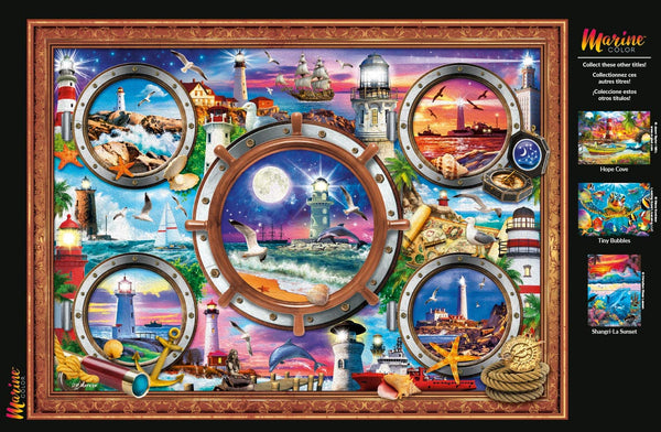 Buffalo Games - Marine Color - from Sea to Shining Sea - 1000Piece Jigsaw Puzzle