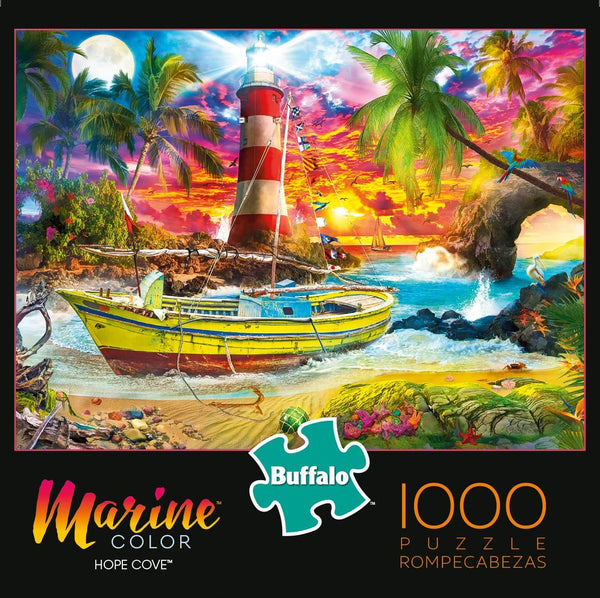 Buffalo Games - Marine Color - Hope Cove - 1000 Piece Jigsaw Puzzle