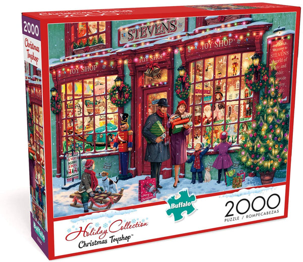 Buffalo Games - Christmas Toyshop - 2000 Piece Jigsaw Puzzle