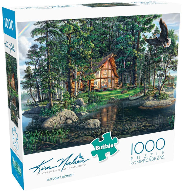 Buffalo Games Freedom's Promise by Kim Norlien Jigsaw Puzzle (1000 Piece)