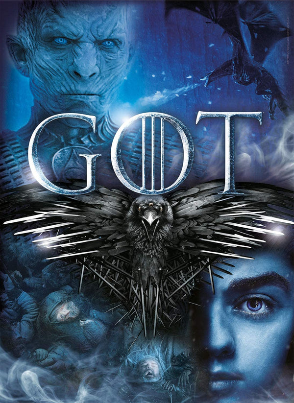 Clementoni - Game of Thrones Jigsaw Puzzle (1000 Pieces)