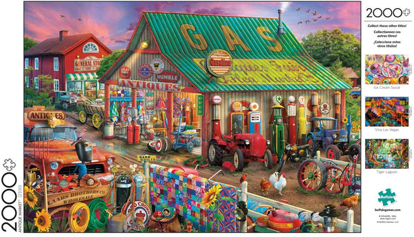 Buffalo Games - Antique Market - 2000 Piece Jigsaw Puzzle