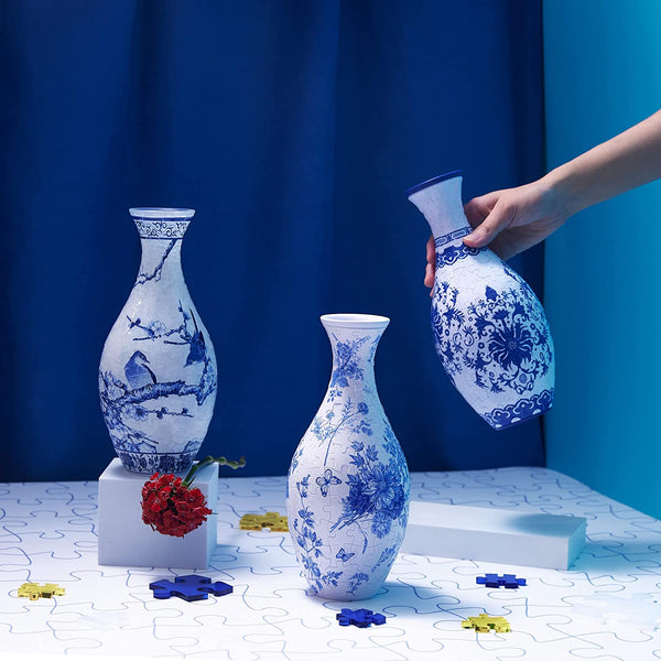 Pintoo - Vase Indigo Age Plastic Jigsaw Puzzle (160 Pieces)