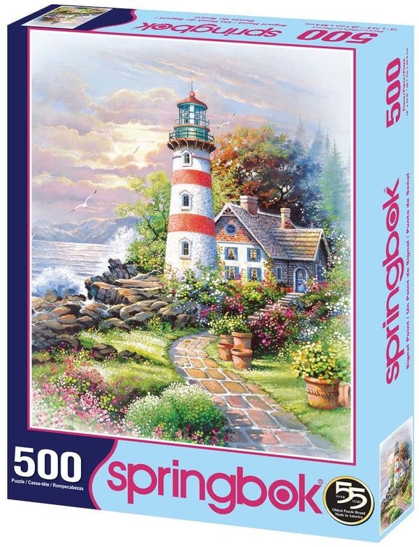 Springbok Signal Point Jigsaw Puzzle (500 Pieces)