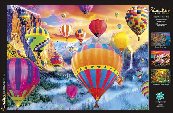 Buffalo Games - Signature Collection - Balloon Valley - 1000 Piece Jigsaw Puzzle