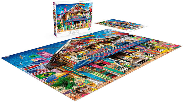 Buffalo Games - Surf Shack - 2000 Piece Jigsaw Puzzle