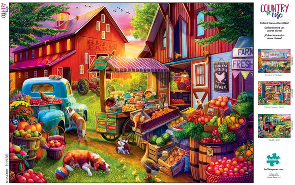 Buffalo Games - Bells Farm - 1000 Piece Jigsaw Puzzle