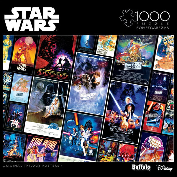 Buffalo Games - Star Wars Original Trilogy Posters Jigsaw Puzzle (1000 Pieces)