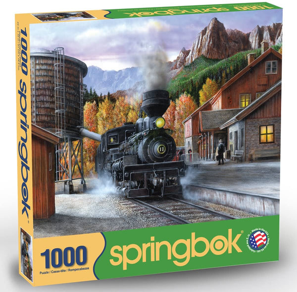 Springbok Mountain Express Jigsaw Puzzle (1000 Piece)