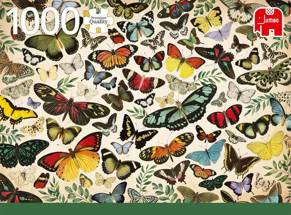 Jumbo - Butterfly Poster Jigsaw Puzzle (1000 Pieces)