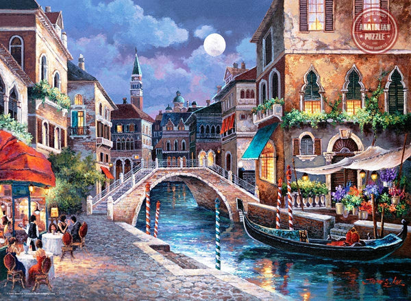 Anatolian - Streets of Venice II by James Lee Jigsaw Puzzle (1000 Pieces)