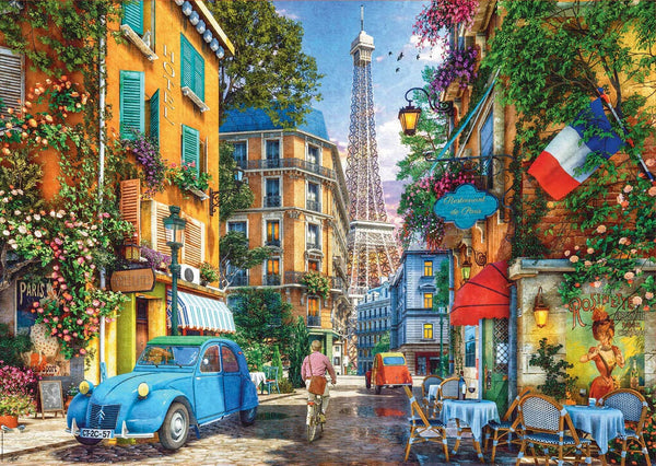 Educa - Old Streets Of Paris Jigsaw Puzzle (4000 Pieces)