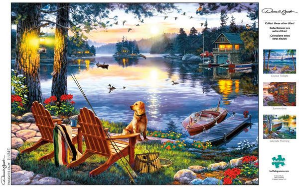 Buffalo Games - Darrell Bush - Twillight's Calm - 1000 Piece Jigsaw Puzzle