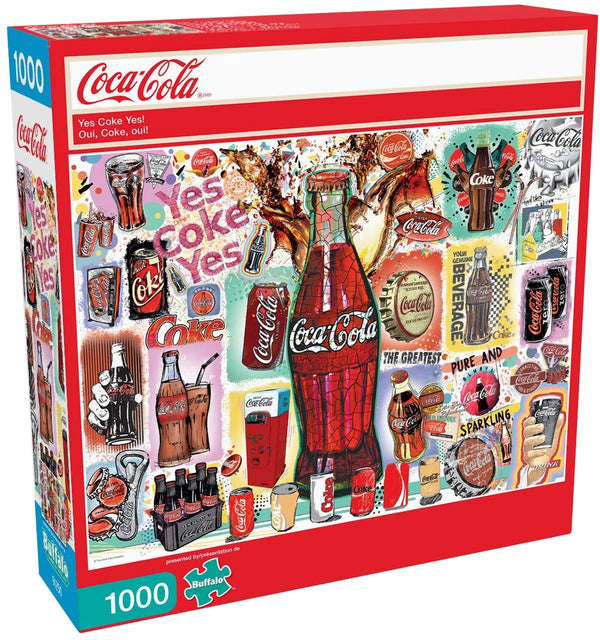 Buffalo Games - Coca-Cola - Yes Coke Yes! - 1000 Piece Jigsaw Puzzle
