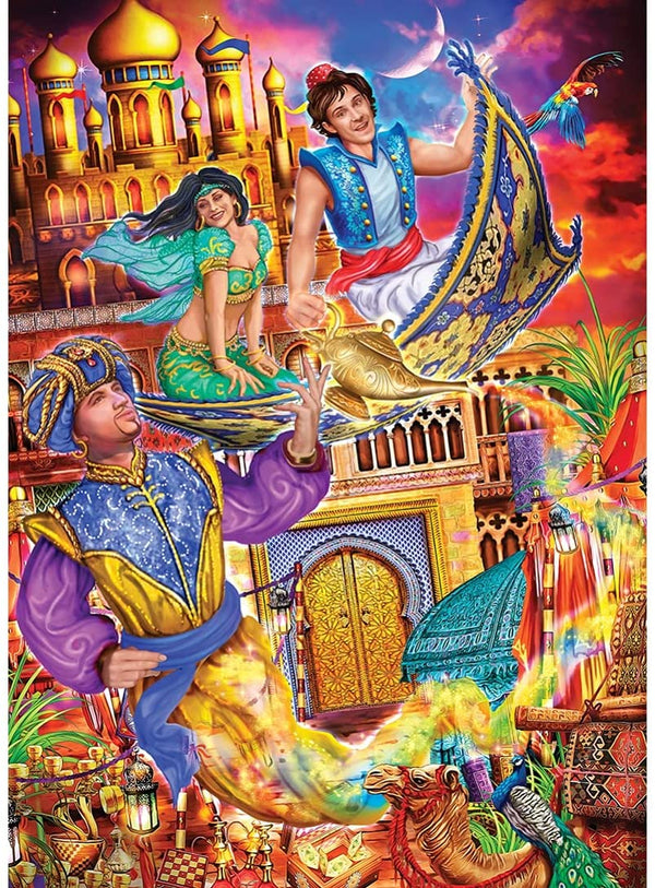 Masterpieces - Classic Fairy Tales - Aladdin Jigsaw Puzzle (1000 Pieces)
