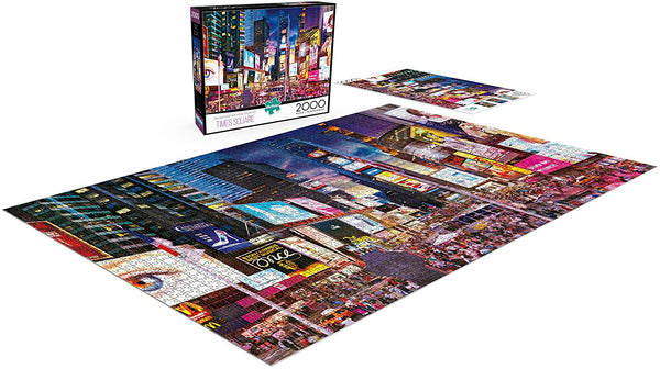 Buffalo Games - Times Square - 2000 Piece Jigsaw Puzzle