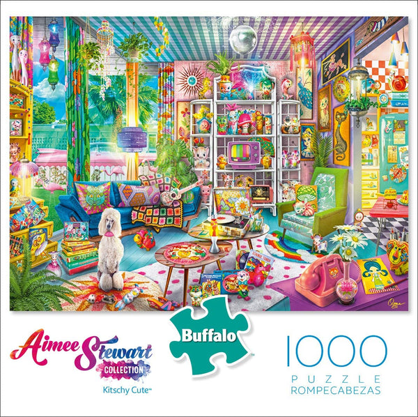 Buffalo Games - Aimee Stewart - Kitschy Cute - 1000 Piece Jigsaw Puzzle